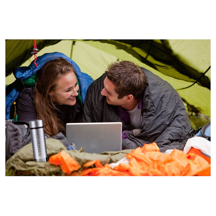 Terratec Powerbank HotPot 1200, 1200mAh, Plata