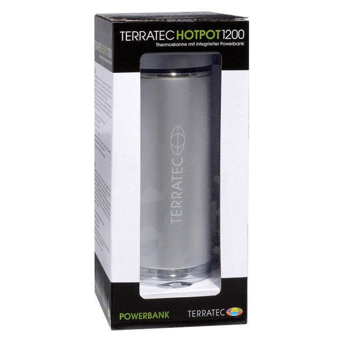 Terratec HotPot 1200 Powerbank 1200mAh Plata
