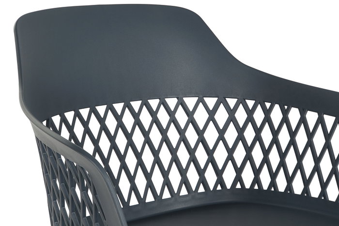 DKD Home Decor Silla Shenglong 3 Scandi Urban Azul Marino 57 x 80.5 x 57 cm PP Metal DKD Home Decor Silla Shenglong 3 Scandi Urban Azul Marino 57 x 80.5 x 57 cm PP Metal