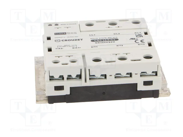CROUZET GN350ASZH Relé de semiconductor trifásico 50A 24-510VAC CROUZET GN350ASZH Relé de semiconductor trifásico 50A 24-510VAC