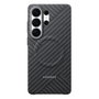 Samsung M3 Carbon Magnet Case para Galaxy S26 Ultra - Gris Oscuro