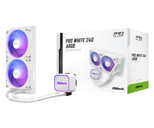 ASRock Pro White 240 ARGB Blanco