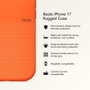 Apple Funda mgk14ll/a para iPhone 17 16 cm (6.3") Naranja