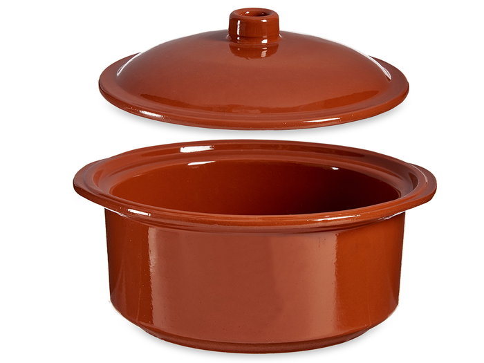 La Dehesa Cocotte 3.5 L Barro Refractario Miel 28.5 x 16 x 27 cm (Set de 2) La Dehesa Cocotte 3.5 L Barro Refractario Miel 28.5 x 16 x 27 cm (Set de 2)