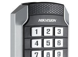 Hikvision IK10 Lector de proximidad antivandálico con teclado para tarjetas Mifare, RS-485, Wiegand, IP65 12V