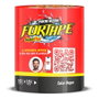Fortape Cinta Parche Tapa Gotera Negro PVC Rollo 10 x 150 cm Resistente Agua