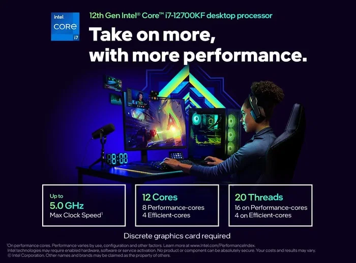 Intel Core i7-12700KF 3.6 GHz 25 MB LGA 1700