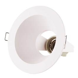 GSC Evolution Portalámparas Empotrable Ø125mm E27 Blanco