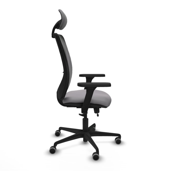 PIQUERAS Y CRESPO Silla de oficina Zulema con mecanismo Sincro/Traslack Gris y Negro PIQUERAS Y CRESPO Silla de oficina Zulema con mecanismo Sincro/Traslack Gris y Negro