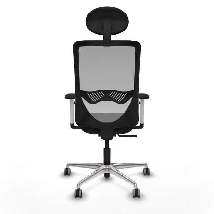 PIQUERAS Y CRESPO Silla de oficina Zulema con mecanismo Sincro, Gris y Negro PIQUERAS Y CRESPO Silla de oficina Zulema con mecanismo Sincro, Gris y Negro