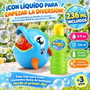 JugaToys Máquina lanza pompas Delfín con líquido