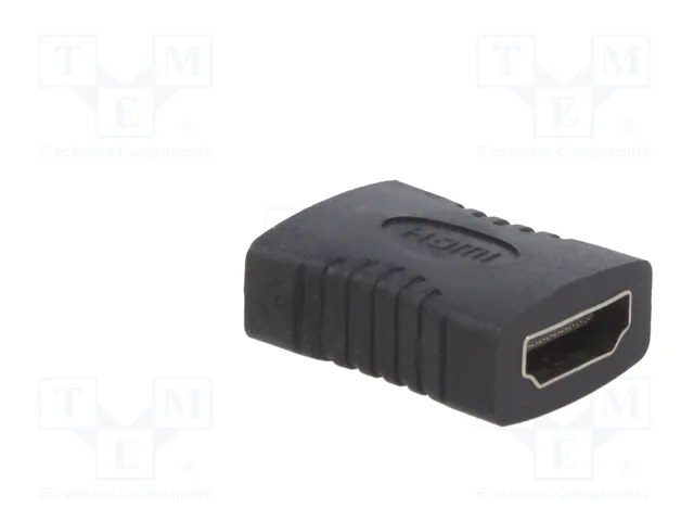 SAVIO Adaptador HDMI con tomacorriente en ambos lados Negro SAVIO Adaptador HDMI con tomacorriente en ambos lados Negro