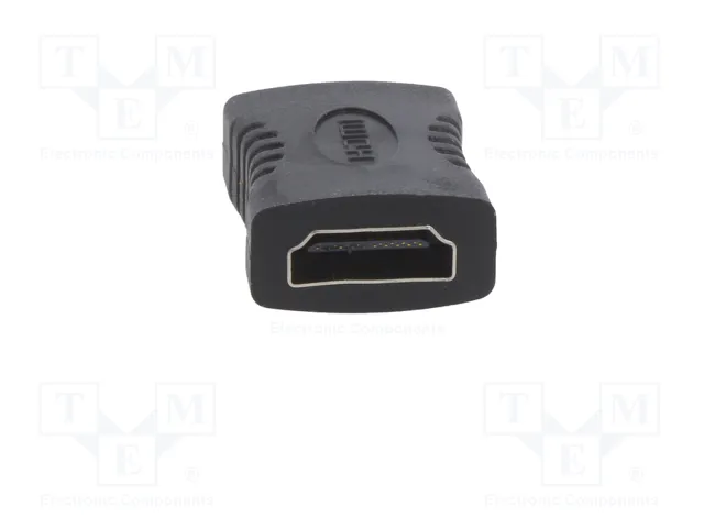 SAVIO Adaptador HDMI con tomacorriente en ambos lados Negro SAVIO Adaptador HDMI con tomacorriente en ambos lados Negro