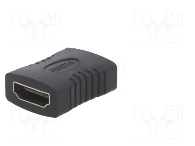 SAVIO Adaptador HDMI con tomacorriente en ambos lados Negro SAVIO Adaptador HDMI con tomacorriente en ambos lados Negro