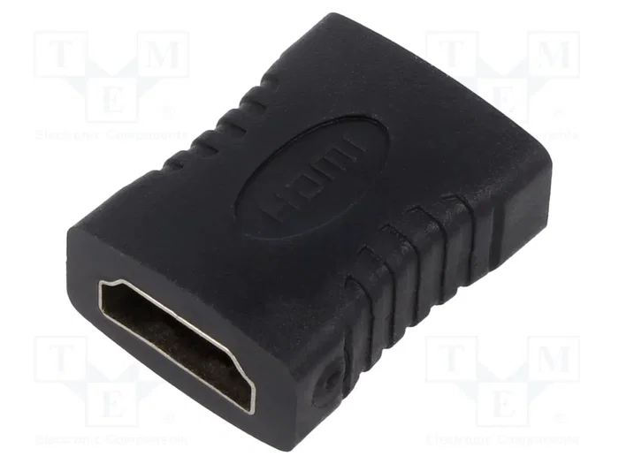 SAVIO Adaptador HDMI con tomacorriente en ambos lados Negro SAVIO Adaptador HDMI con tomacorriente en ambos lados Negro