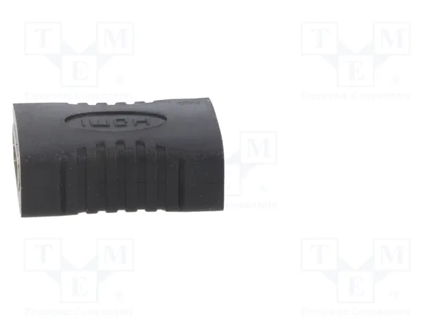 SAVIO Adaptador HDMI con tomacorriente en ambos lados Negro SAVIO Adaptador HDMI con tomacorriente en ambos lados Negro