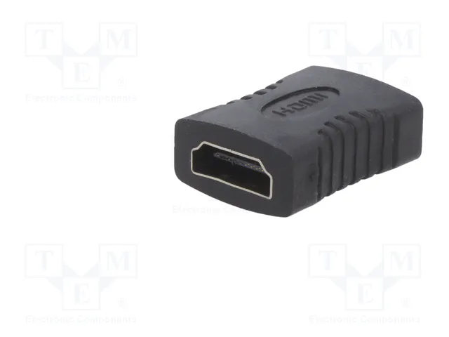 SAVIO Adaptador HDMI con tomacorriente en ambos lados Negro SAVIO Adaptador HDMI con tomacorriente en ambos lados Negro