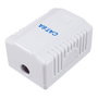 Equip Roseta de Superficie RJ45 Cat.6A UTP 1 Puerto Blanco
