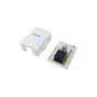 Equip Roseta de Superficie RJ45 Cat.6A UTP 1 Puerto Blanco