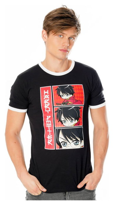 Harry Potter Camiseta Harry Comic Box Talla L Harry Potter Camiseta Harry Comic Box Talla L