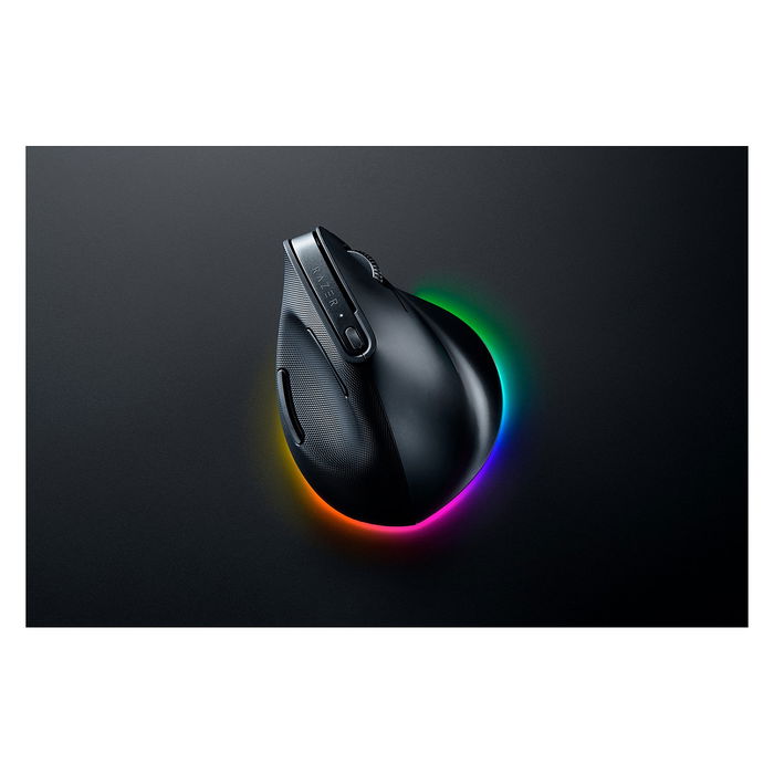 Razer Pro Click V2 Vertical Ratón Ergonómico Inalámbrico / RZ01-05250100-R3G1 Negro Razer Pro Click V2 Vertical Ratón Ergonómico Inalámbrico / RZ01-05250100-R3G1 Negro