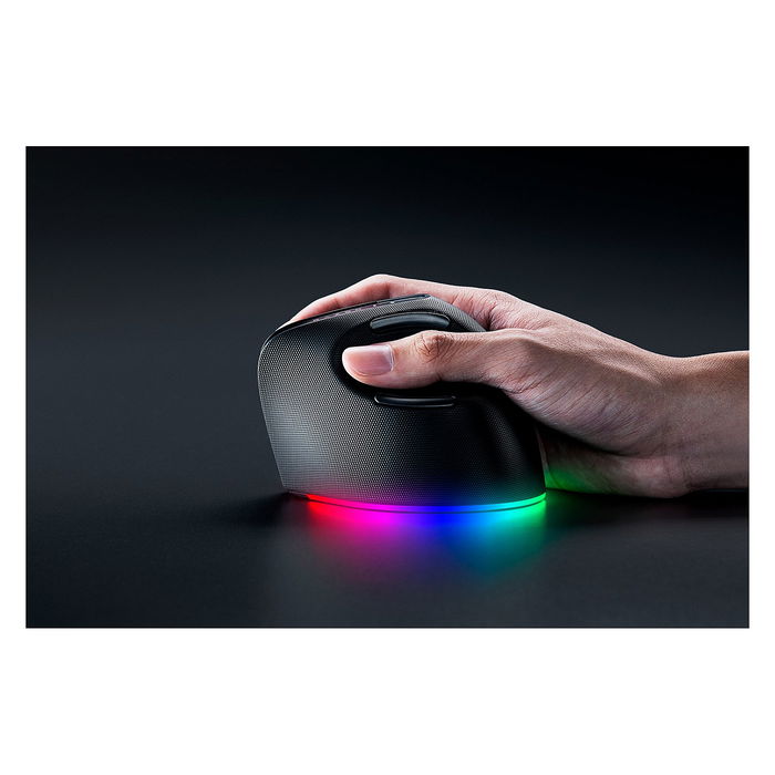 Razer Pro Click V2 Vertical Ratón Ergonómico Inalámbrico / RZ01-05250100-R3G1 Negro Razer Pro Click V2 Vertical Ratón Ergonómico Inalámbrico / RZ01-05250100-R3G1 Negro