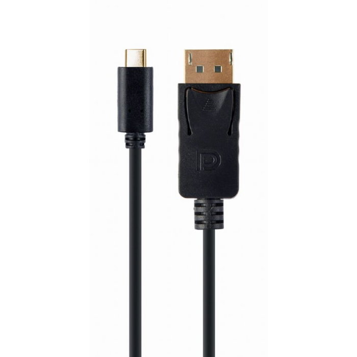 Gembird Adaptador USB-C a DisplayPort Negro 2m 4K 60Hz Gembird Adaptador USB-C a DisplayPort Negro 2m 4K 60Hz