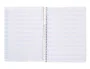 Liderpapel Cuaderno espiral A5 Pautaguía Tapa Plástico 80h 90gr Cuadro Pautado 4mm Color Naranja