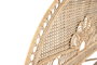 DKD Home Decor Cabecero Cama Balines Bambú y Ratán Natural 175 x 130 x 3 cm