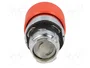 SCHNEIDER ELECTRIC Interruptor de presión Harmony XB4 rojo 22mm