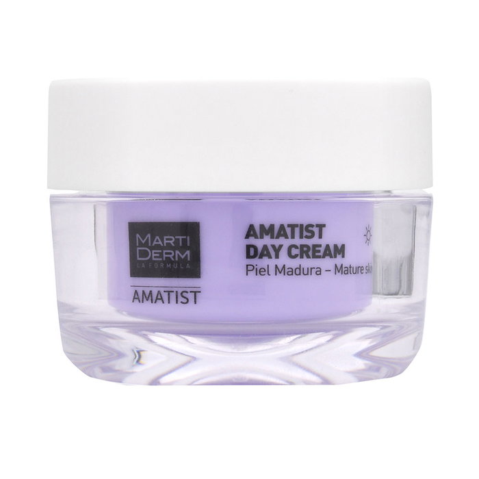 MartiDerm Amatist Crema de Día 50 ml - Con Proteoglicanos, Phyto-Retinol, Rosa Mosqueta y Ácido Hialurónico para Hidratar y Revitalizar Pieles Maduras MartiDerm Amatist Crema de Día 50 ml - Con Proteoglicanos, Phyto-Retinol, Rosa Mosqueta y Ácido Hialurónico para Hidratar y Revitalizar Pieles Maduras