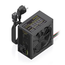 Aisens Fuente de Alimentación ATX 500W ASPC-500ATX-PSEBK Negra