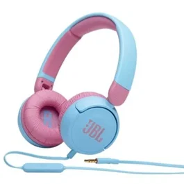 JBL Auriculares Infantiles JR310 con Micrófono y Jack 3.5 mm, Azules y Rosas, Diseñados para Niños