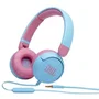 JBL Auriculares Infantiles JR310 con Micrófono y Jack 3.5 mm, Azules y Rosas, Diseñados para Niños