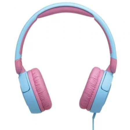 JBL Auriculares Infantiles JR310 con Micrófono y Jack 3.5 mm, Azules y Rosas, Diseñados para Niños