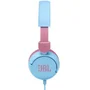 JBL Auriculares Infantiles JR310 con Micrófono y Jack 3.5 mm, Azules y Rosas, Diseñados para Niños