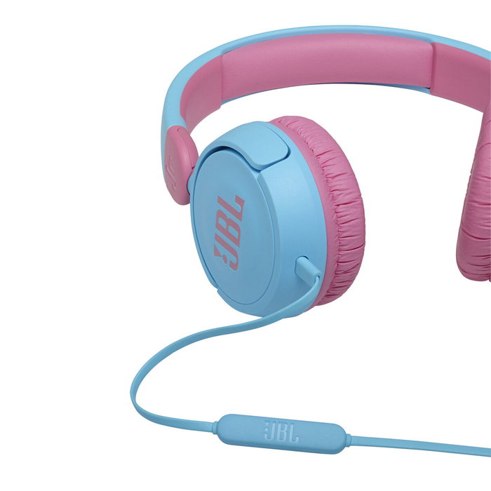 JBL JR310 Auriculares Infantiles con Micrófono, Jack 3.5mm, Azul