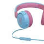 JBL JR310 Auriculares Infantiles con Micrófono, Jack 3.5, Azules y Rosas