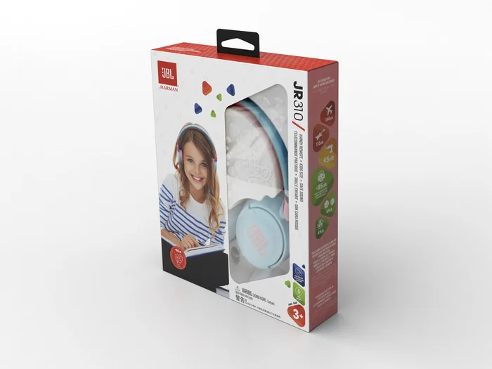 JBL JR310 Auriculares Infantiles con Micrófono, Jack 3.5, Azules y Rosas JBL JR310 Auriculares Infantiles con Micrófono, Jack 3.5, Azules y Rosas