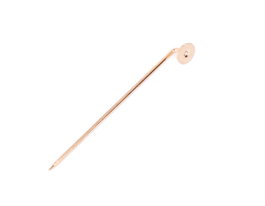Innspiro Aguja metálica con base dorada 5x45mm