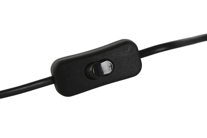 DKD Home Decor Lámpara Sobremesa Rino Negro Resina 21.7 x 29 x 35 cm