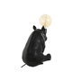 DKD Home Decor Lámpara de Sobremesa de Resina Rino Negro