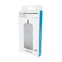 AISENS USB-C Dock 12 en 1 con 2xHDMI 4K, RJ45 y USB, Gris
