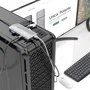 AISENS USB-C Dock 12 en 1 con 2xHDMI 4K, RJ45 y USB, Gris