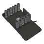 Wera 8790 C Impaktor Deep Set 1 Juego de llaves de impacto de 11 piezas 1/2 pulgada Métrico