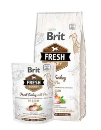 Brit Fresh Light Fit & Slim Pavo Guisantes Alimento para Perros 12 kg