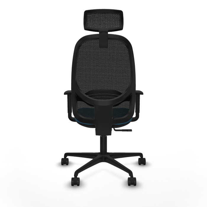 PIQUERAS Y CRESPO Silla de oficina Cilanco con mecanismo Sincro, Verde petróleo y Negro PIQUERAS Y CRESPO Silla de oficina Cilanco con mecanismo Sincro, Verde petróleo y Negro