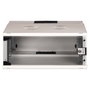 Digitus SOHO PRO Armario Rack Mural 19" 4HE 240x540x400 mm, Rieles Ajustables, Gestión Cables, Peso 60 kg, Gris Acero