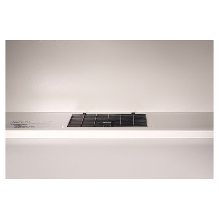 Digitus SOHO PRO Armario Rack Mural 19" 4HE 240x540x400 mm, Rieles Ajustables, Gestión Cables, Peso 60 kg, Gris Acero