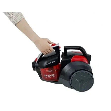 ASPIRADOR DE TRINEO SIN BOLSA HOOVER LANDER LA30 - 700W - DEPOSITO 1.2L - FILTRO HEPA - ESPECIAL SUELO PARQUET Y ACCESORIO PELOS DE MASCOTA
